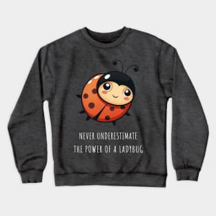 Cute Ladybug Kawaii Crewneck Sweatshirt